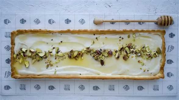 Tarta z kremem chałwowym