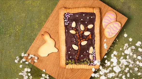 Mazurek orzech laskowy (Gianduia)