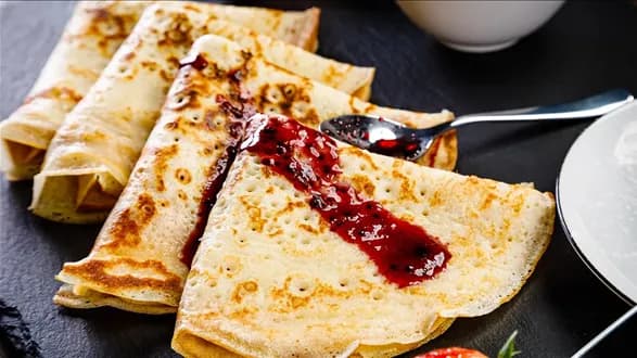 Naleśniki z mąki kukurydzianej