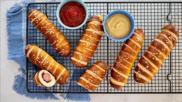 Pretzel dog
