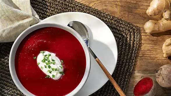 Zupa krem z buraczków