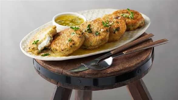 Kotleciki ziemniaczane z kaszą