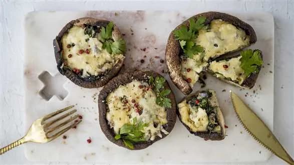 Faszerowane pieczarki portobello