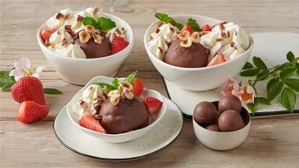 Kule lodowe z niespodzianką