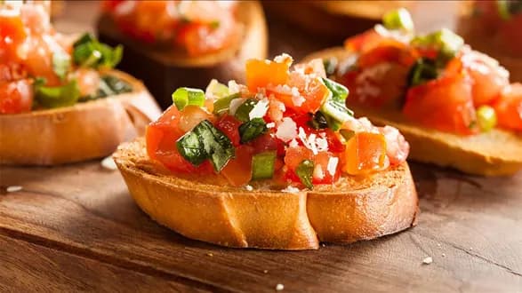 Bruschetta z pomidorami