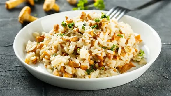 Risotto z kurkami — przepis nie tylko na lato