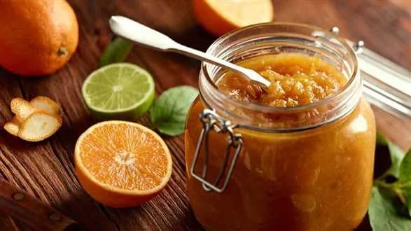Aromatyczna konfitura pomarańczowa