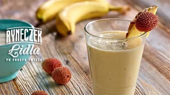 Tropikalne smoothie z liczi