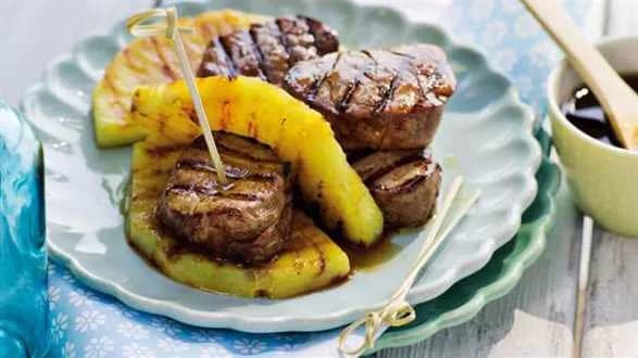 Filet teriyaki z ananasem