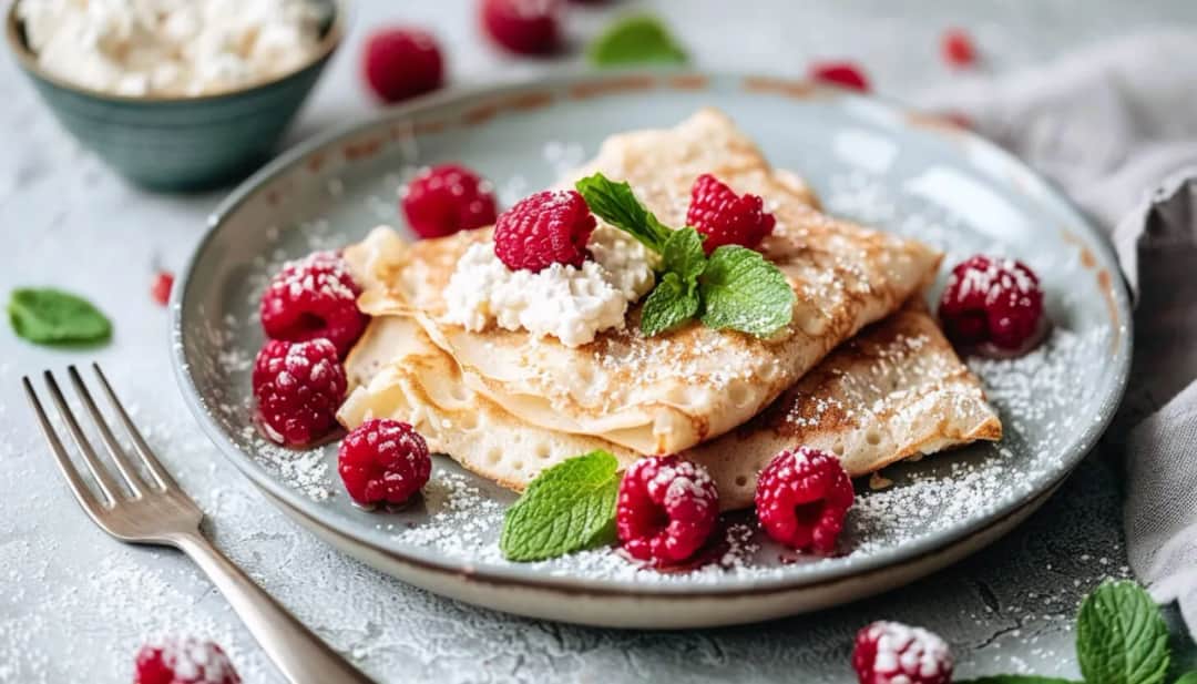 Fit naleśniki z serem: przepis na zdrowe i pyszne śniadanie