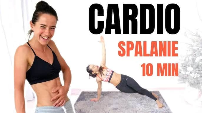 Skuteczne ćwiczenie w domu: 10-minutowy trening cardio nagranie wideo